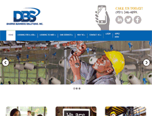 Tablet Screenshot of dbs-solutions.net